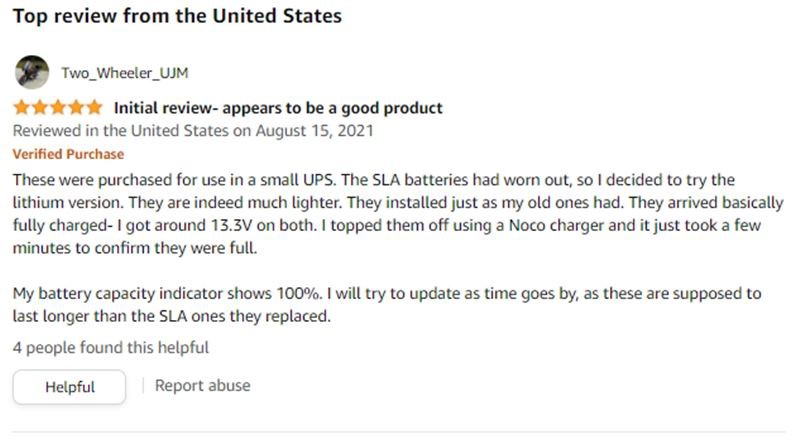 Lithium Battery UPS for PC