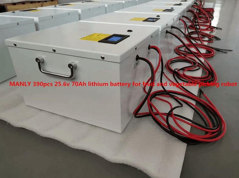 25.6v 70Ah lithium battery for fruit and vegetable picking robot