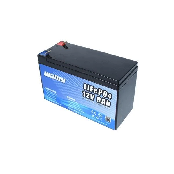 12 Volt 9 Amp Lithium Battery