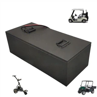 Polinovel 48V 120ah Electric Lithium Golf Cart Batteries for AGM Ezgo Battery 36V Replacement