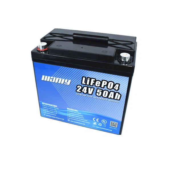 50 Ah 25.6V LiFePO4 Deep Cycle Battery