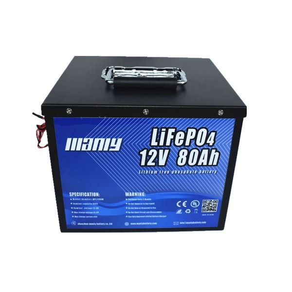 LiFePO4 12V 80Ah Battery