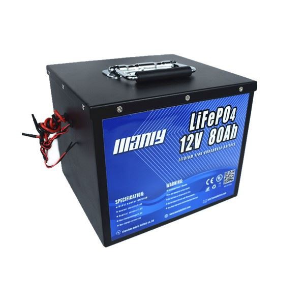 LiFePO4 12V 80Ah Battery