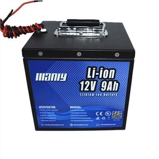 12V 9Ah Lithium Ion Deep Cycle Battery