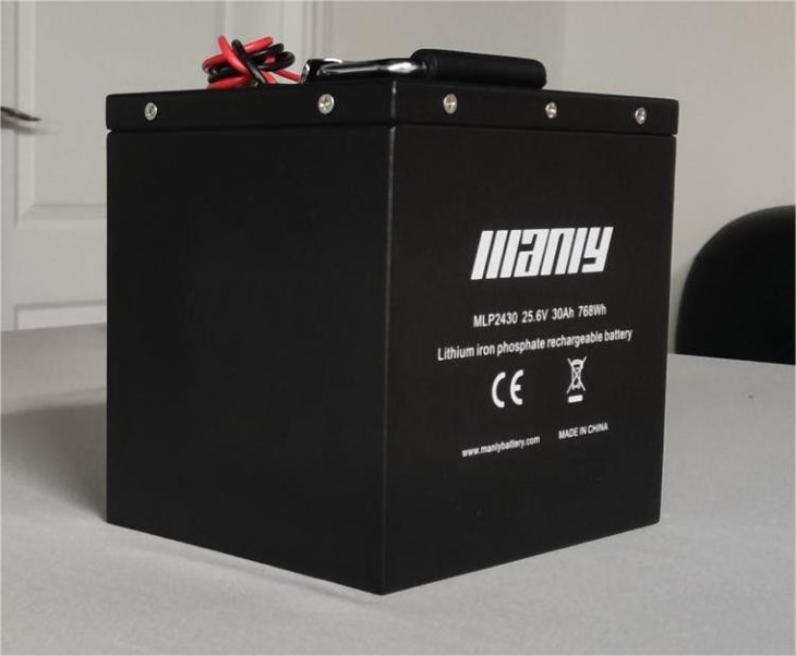 25.6V 30Ah LiFePO4 Battery