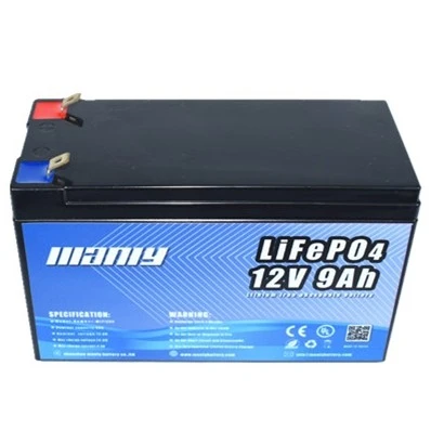 9Ah Lithium Iron Phosphate LiFePo4 Battery
