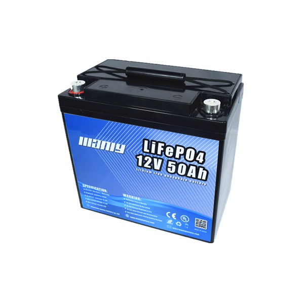 Lithium 50Ah LiFePo4 Rechargeable Battery