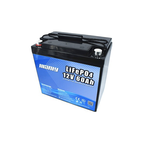 Lithium 60Ah 12V LiFePo4 Battery Recahargeable