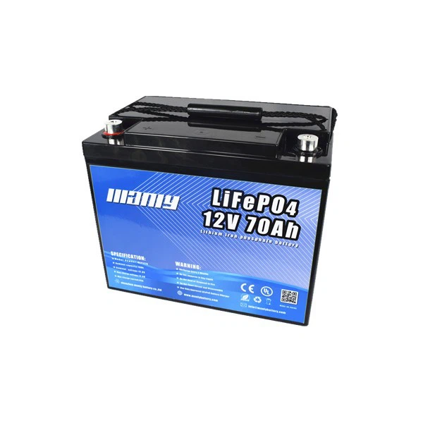 Rechargeable 12V 70Ah Lithium Battery LIfepo4