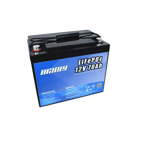 Rechargeable 12V 70Ah Lithium Battery LIfepo4