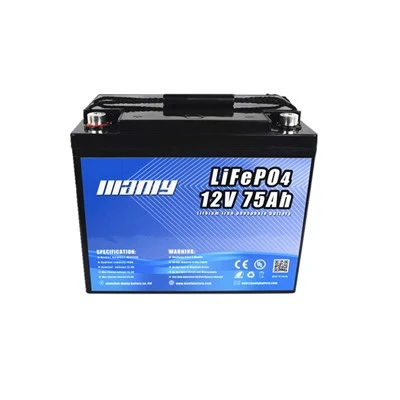 12V 75Ah Rechargeable Lithium Battery LIfepo4