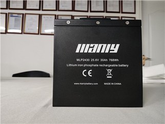 25.6V 30Ah LiFePO4 Battery