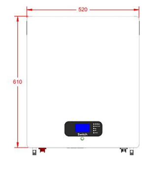 51.2V 100Ah Lithium-ion Battery Pack