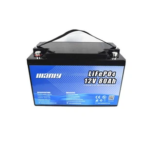 Battery Lifepo4 12V 80Ah Lithium Battery Rechargeable