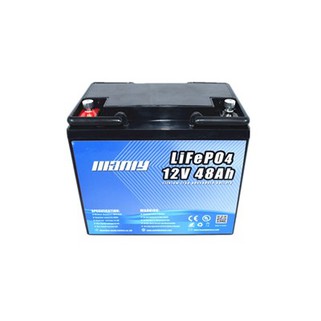 Lithium 12V 48Ah LiFePo4 Recahargeable Battery